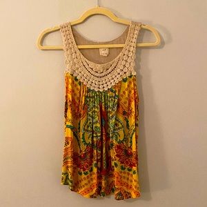 Anthropologie 1 Sept Boho Top S